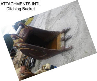ATTACHMENTS INTL Ditching Bucket