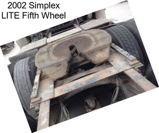 2002 Simplex LITE Fifth Wheel