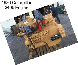 1986 Caterpillar 3406 Engine