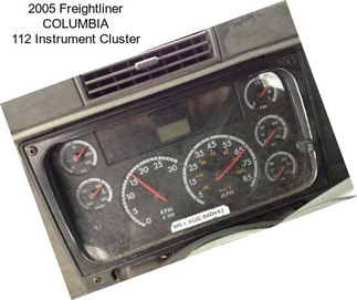 2005 Freightliner COLUMBIA 112 Instrument Cluster