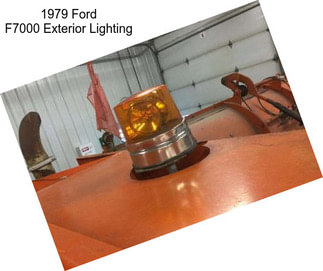 1979 Ford F7000 Exterior Lighting