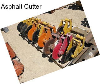 Asphalt Cutter