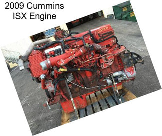 2009 Cummins ISX Engine