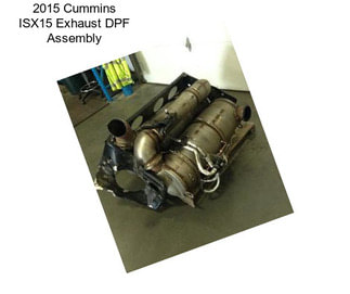 2015 Cummins ISX15 Exhaust DPF Assembly