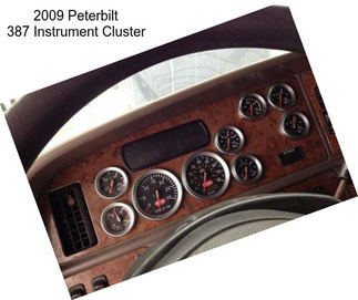 2009 Peterbilt 387 Instrument Cluster