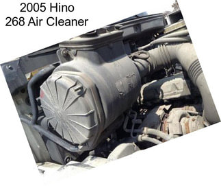 2005 Hino 268 Air Cleaner
