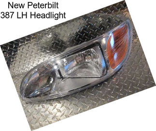 New Peterbilt 387 LH Headlight