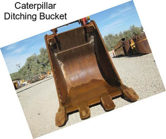 Caterpillar Ditching Bucket