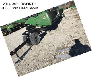 2014 WOODWORTH JD30 Corn Head Snout