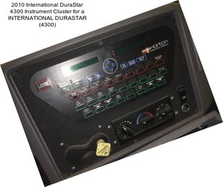 2010 International DuraStar 4300 Instrument Cluster for a INTERNATIONAL DURASTAR (4300)