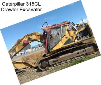 Caterpillar 315CL Crawler Excavator