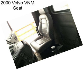2000 Volvo VNM Seat