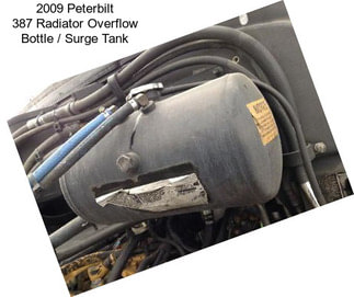 2009 Peterbilt 387 Radiator Overflow Bottle / Surge Tank