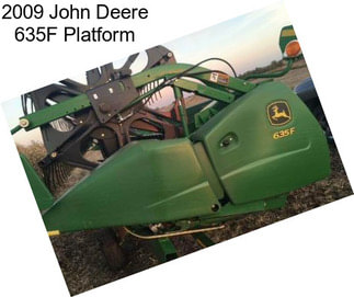 2009 John Deere 635F Platform