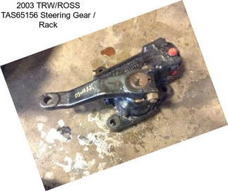 2003 TRW/ROSS TAS65156 Steering Gear / Rack