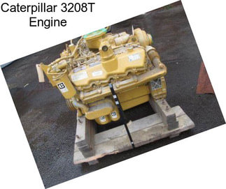 Caterpillar 3208T Engine