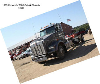 1995 Kenworth T800 Cab & Chassis Truck