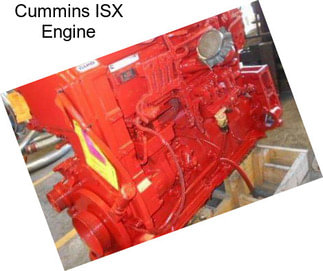 Cummins ISX Engine