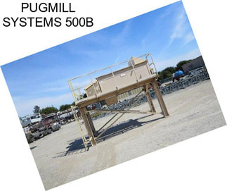 PUGMILL SYSTEMS 500B