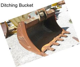 Ditching Bucket