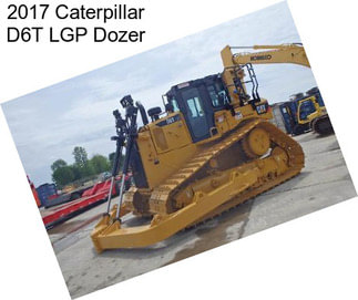 2017 Caterpillar D6T LGP Dozer