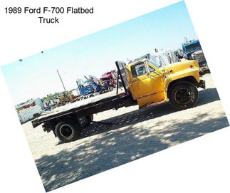 1989 Ford F-700 Flatbed Truck