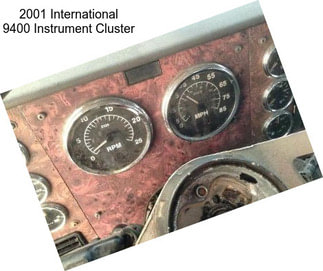 2001 International 9400 Instrument Cluster