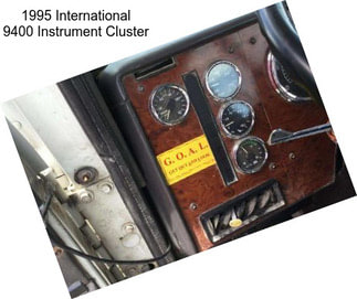 1995 International 9400 Instrument Cluster