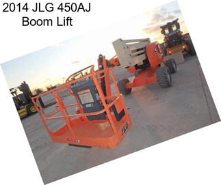 2014 JLG 450AJ Boom Lift