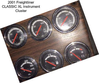 2001 Freightliner CLASSIC XL Instrument Cluster