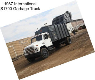 1987 International S1700 Garbage Truck