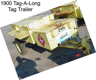 1900 Tag-A-Long Tag Trailer