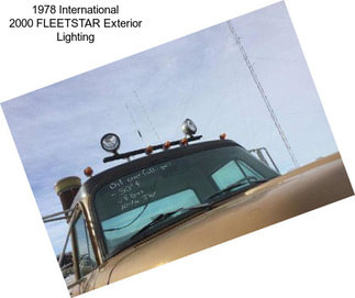 1978 International 2000 FLEETSTAR Exterior Lighting