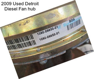 2009 Used Detroit Diesel Fan hub