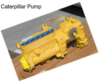 Caterpillar Pump