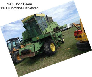 1989 John Deere 6600 Combine Harvester