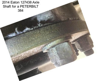 2014 Eaton 127438 Axle Shaft for a PETERBILT 384