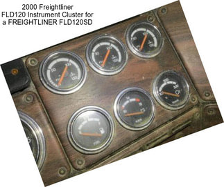 2000 Freightliner FLD120 Instrument Cluster for a FREIGHTLINER FLD120SD