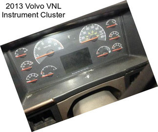 2013 Volvo VNL Instrument Cluster