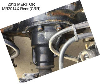 2013 MERITOR MR2014X Rear (CRR)