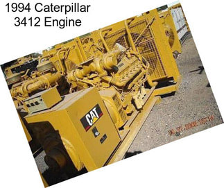 1994 Caterpillar 3412 Engine