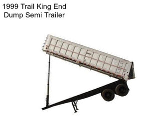 1999 Trail King End Dump Semi Trailer