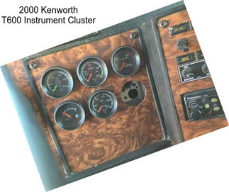 2000 Kenworth T600 Instrument Cluster