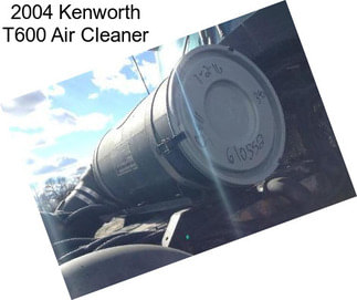 2004 Kenworth T600 Air Cleaner