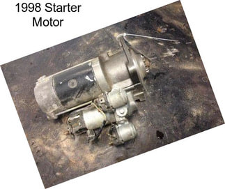 1998 Starter Motor