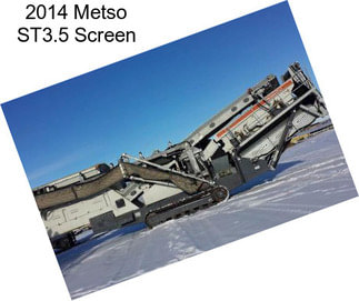 2014 Metso ST3.5 Screen