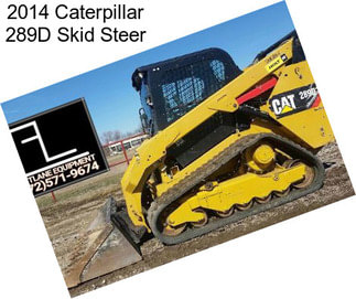 2014 Caterpillar 289D Skid Steer