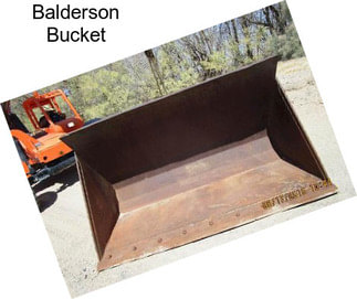 Balderson Bucket