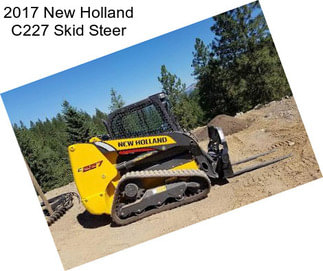 2017 New Holland C227 Skid Steer