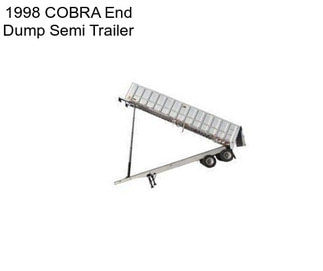 1998 COBRA End Dump Semi Trailer